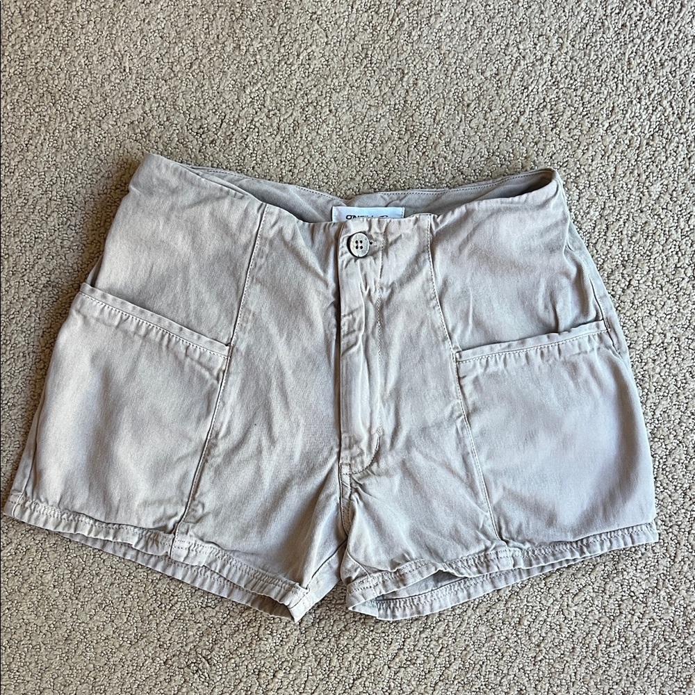 O'Neill Women's Cream Cargo Shorts